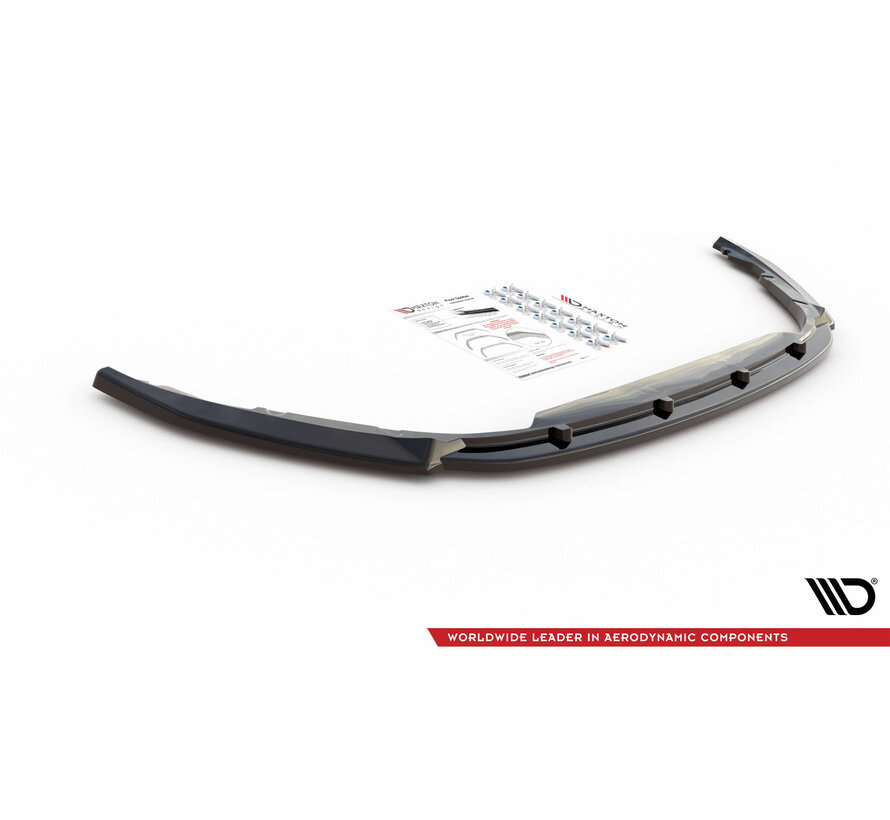 Maxton Design Front Splitter V.2 Renault Clio Mk5