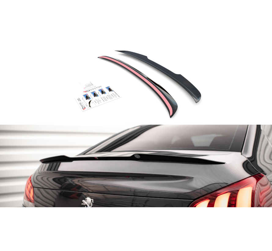 Maxton Design Spoiler Cap Peugeot 508 GT Mk1 Facelift