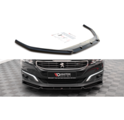 Maxton Design Maxton Design Front Splitter V.1 Peugeot 508 GT Mk1 Facelift