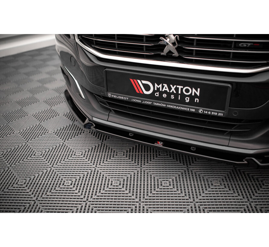 Maxton Design Front Splitter V.1 Peugeot 508 GT Mk1 Facelift