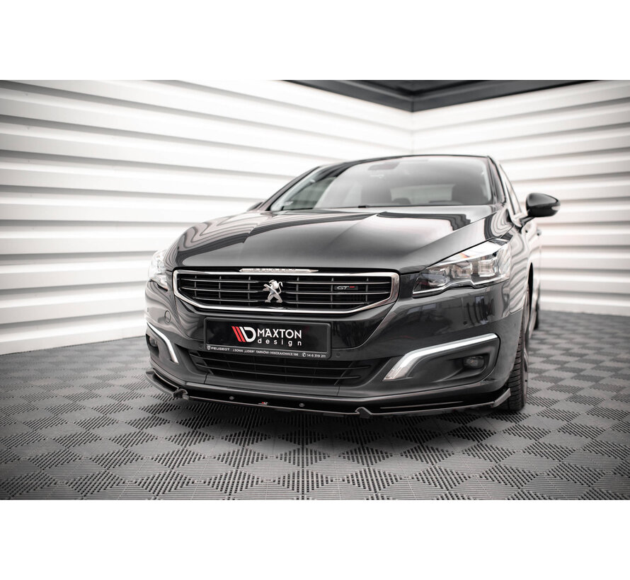 Maxton Design Front Splitter V.1 Peugeot 508 GT Mk1 Facelift