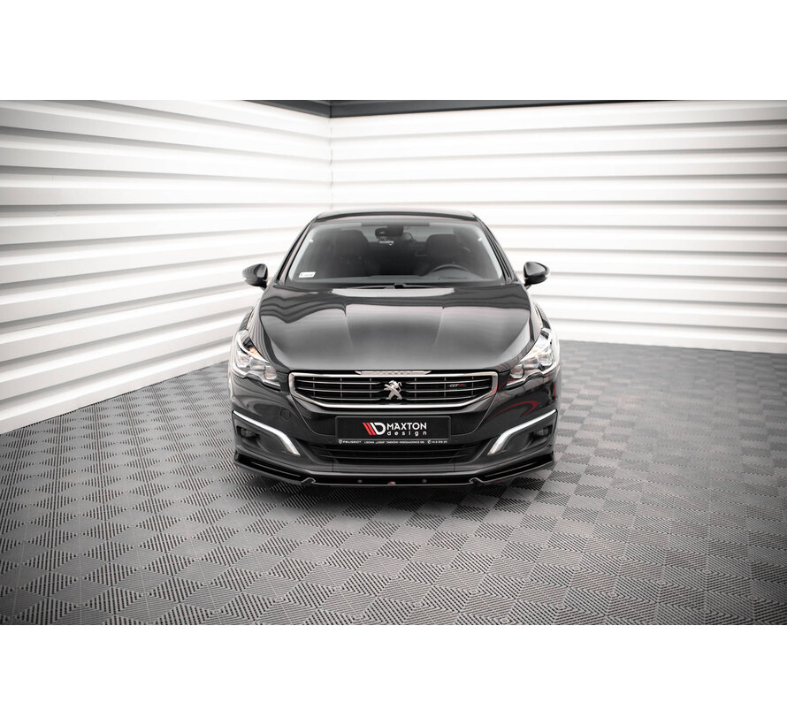 Maxton Design Front Splitter V.1 Peugeot 508 GT Mk1 Facelift