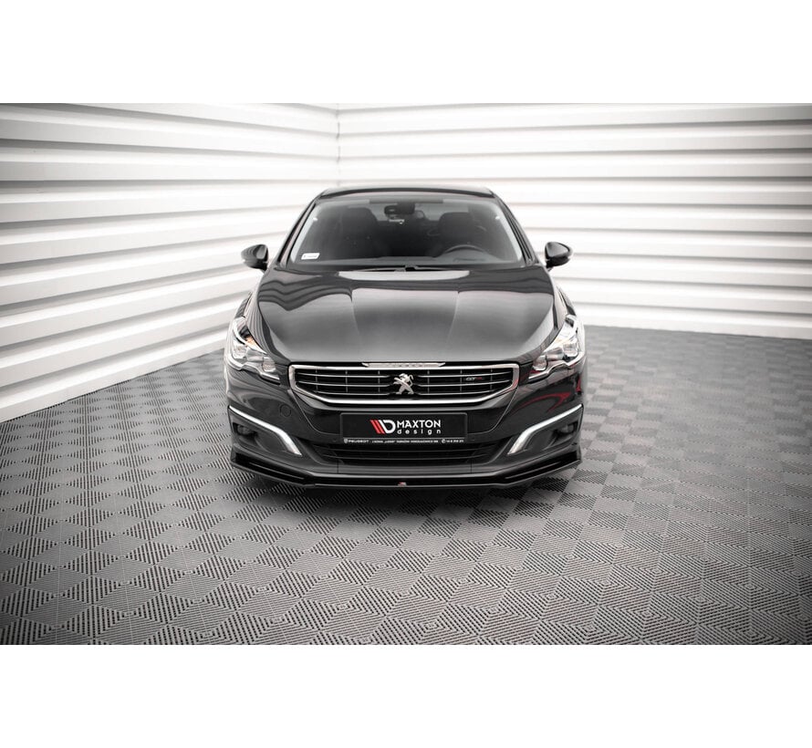 Maxton Design Front Splitter V.2 Peugeot 508 GT Mk1 Facelift