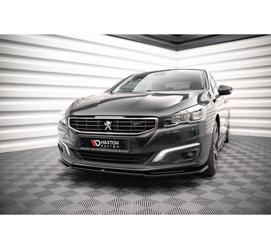 Maxton Design Front Splitter V.2 Peugeot 508 GT Mk1 Facelift