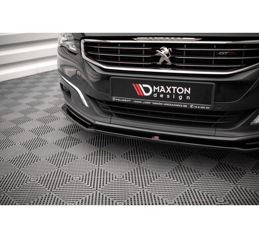 Maxton Design Front Splitter V.2 Peugeot 508 GT Mk1 Facelift