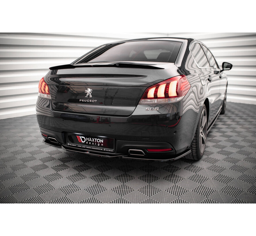 Maxton Design Central Rear Splitter Peugeot 508 GT Mk1 Facelift