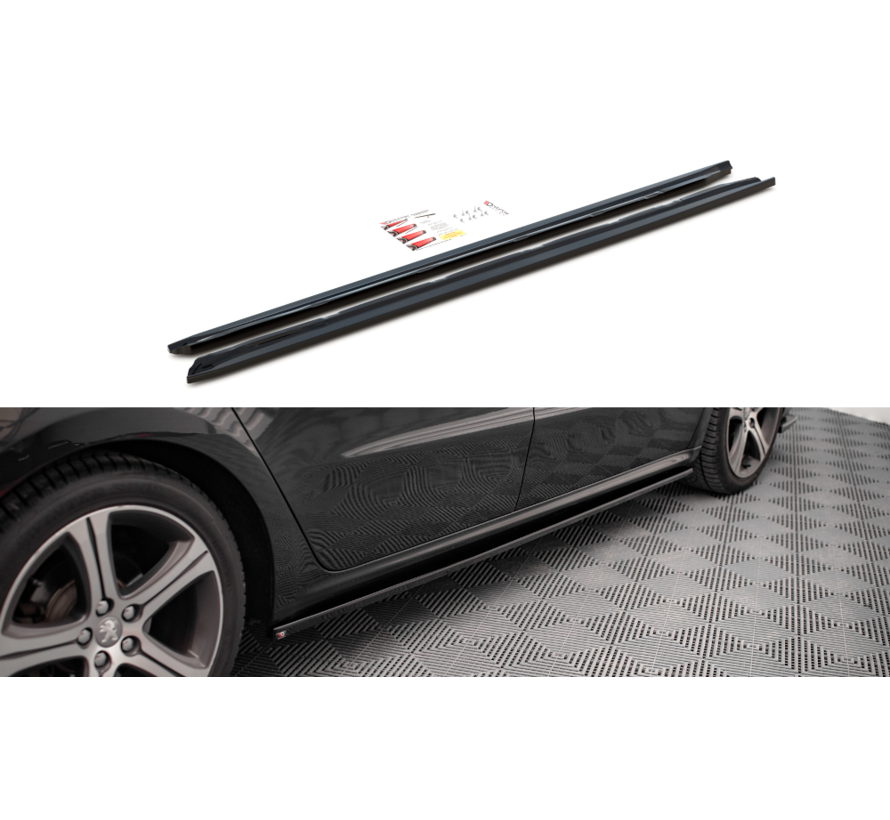 Maxton Design Side Skirts Diffusers Peugeot 508 GT Mk1 Facelift