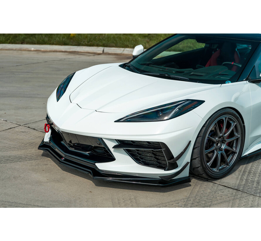 Maxton Design Front Splitter Chevrolet Corvette C8