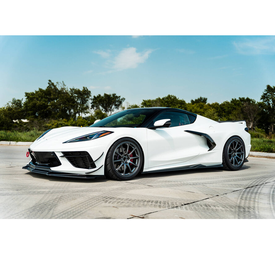 Maxton Design Side Skirts Diffusers Chevrolet Corvette C8