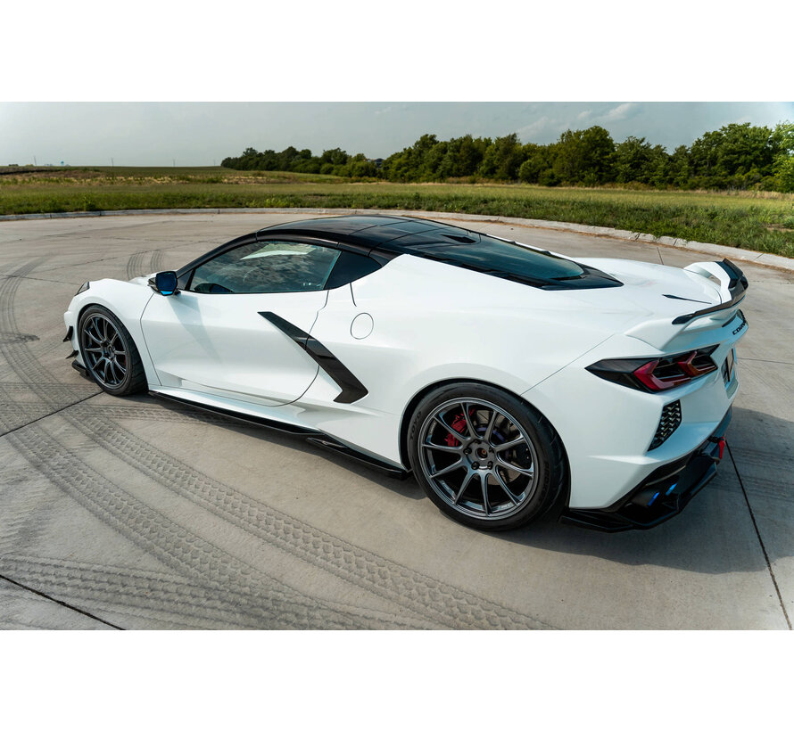 Maxton Design Side Skirts Diffusers Chevrolet Corvette C8