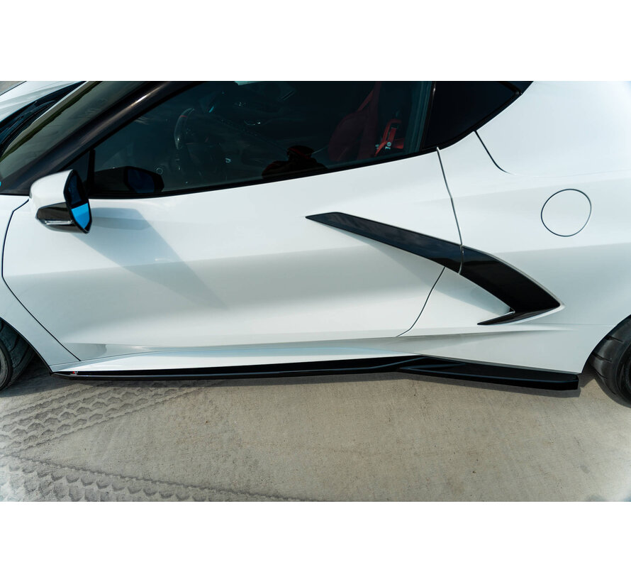 Maxton Design Side Skirts Diffusers Chevrolet Corvette C8