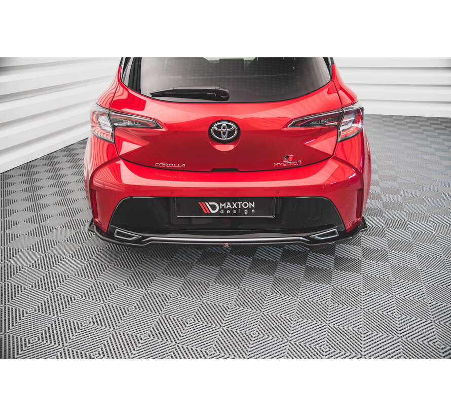 Maxton Design Central Rear Splitter Toyota Corolla GR Sport Hatchback XII