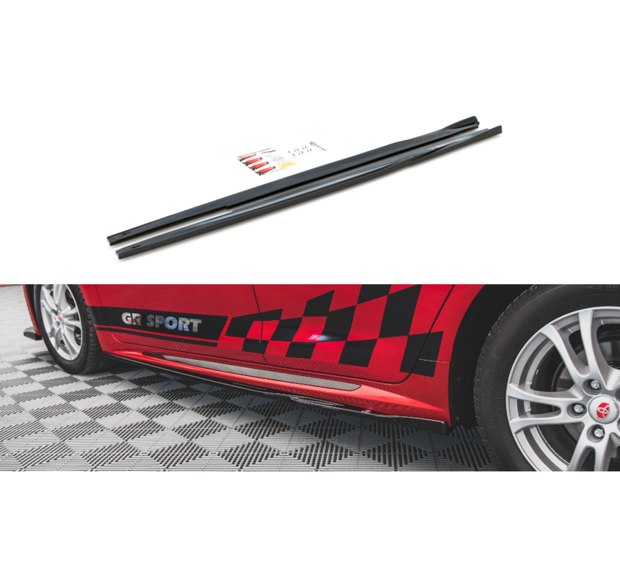 Maxton Design Side Skirts Diffusers Toyota Corolla GR Sport Hatchback XII