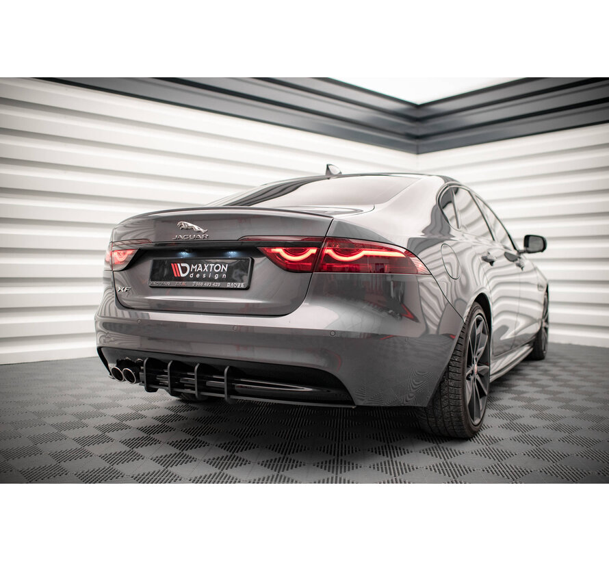 Maxton Design Street Pro Rear Diffuser Jaguar XF R-Sport Mk2