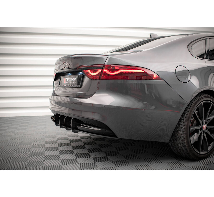 Maxton Design Street Pro Rear Diffuser Jaguar XF R-Sport Mk2