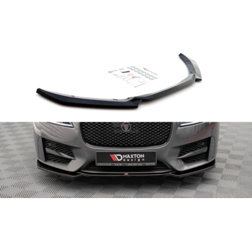 Maxton Design Maxton Design Front Splitter V.1 Jaguar XF R-Sport Mk2