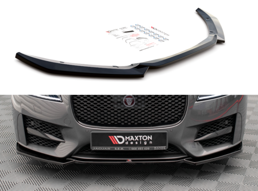 Maxton Design Maxton Design Front Splitter V.1 Jaguar XF R-Sport Mk2