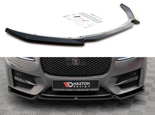 Maxton Design Maxton Design Front Splitter V.2 Jaguar XF R-Sport Mk2