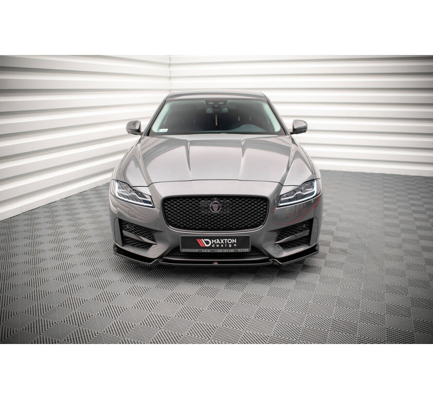 Maxton Design Front Splitter V.2 Jaguar XF R-Sport Mk2