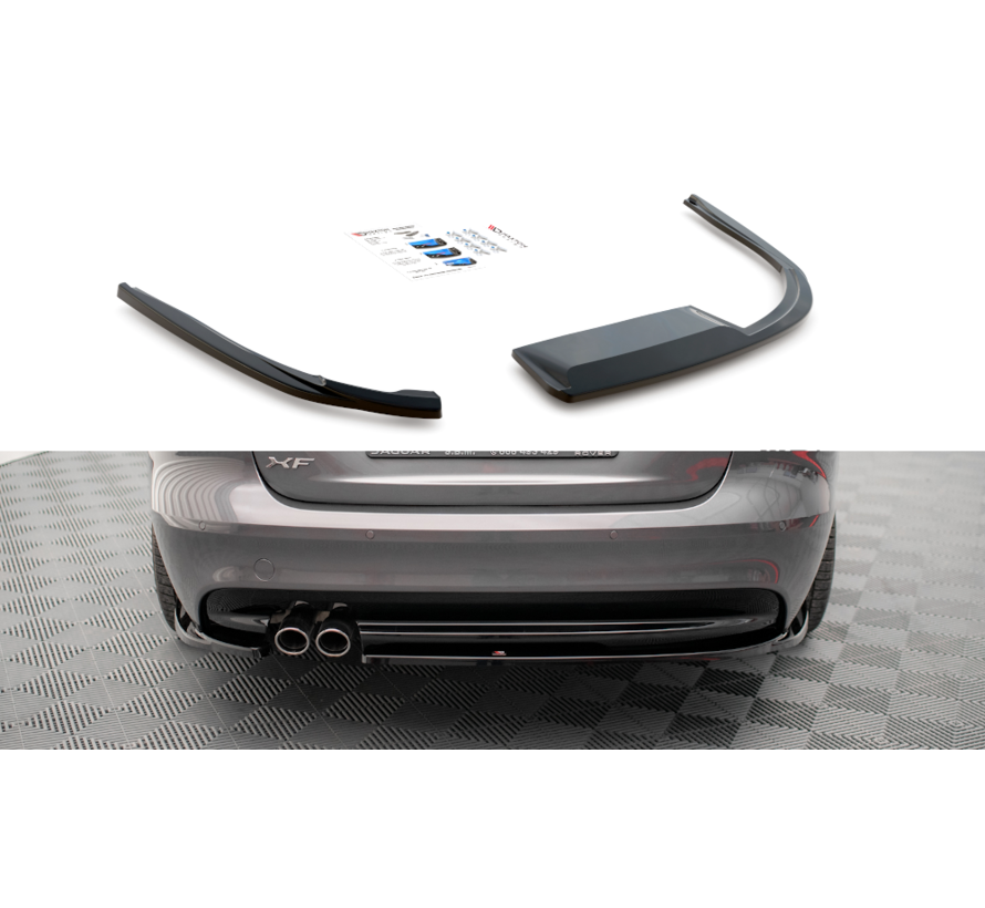 Maxton Design Rear Side Splitters Jaguar XF R-Sport Mk2