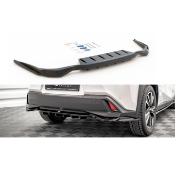 Maxton Design Maxton Design Central Rear Splitter (with vertical bars) Lexus UX Mk1