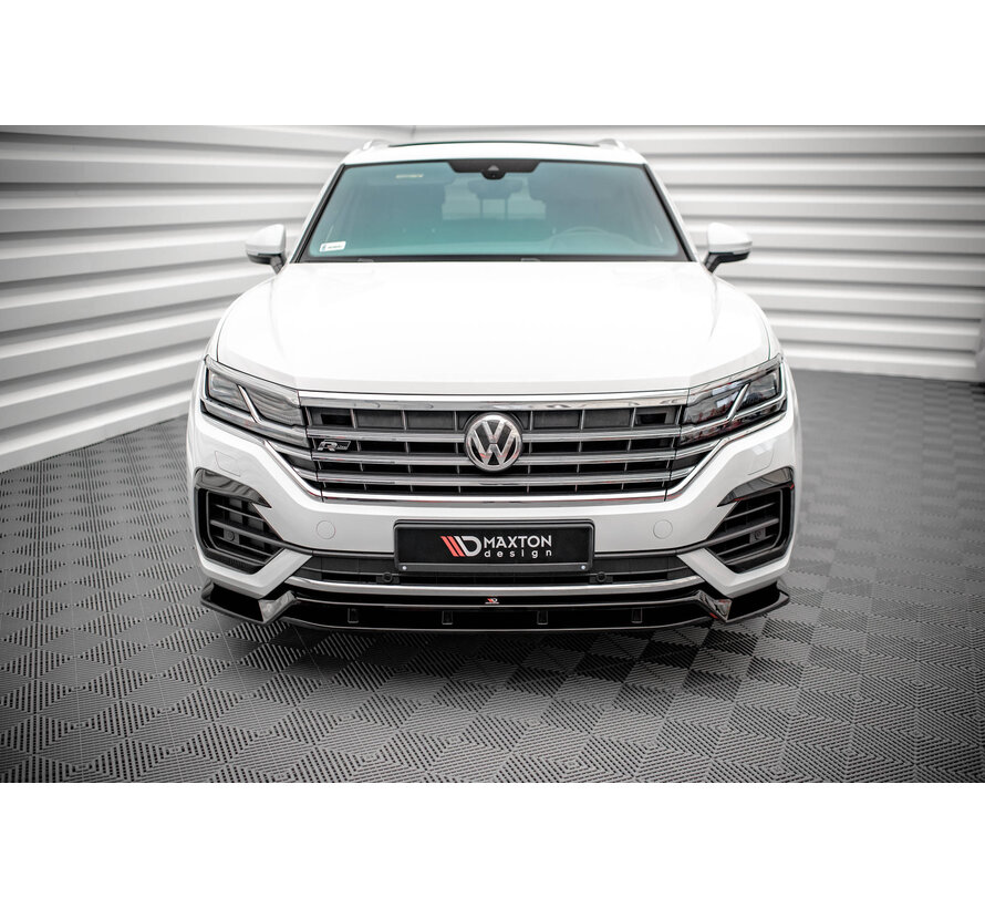 Maxton Design Front Splitter Volkswagen Touareg R-Line Mk3