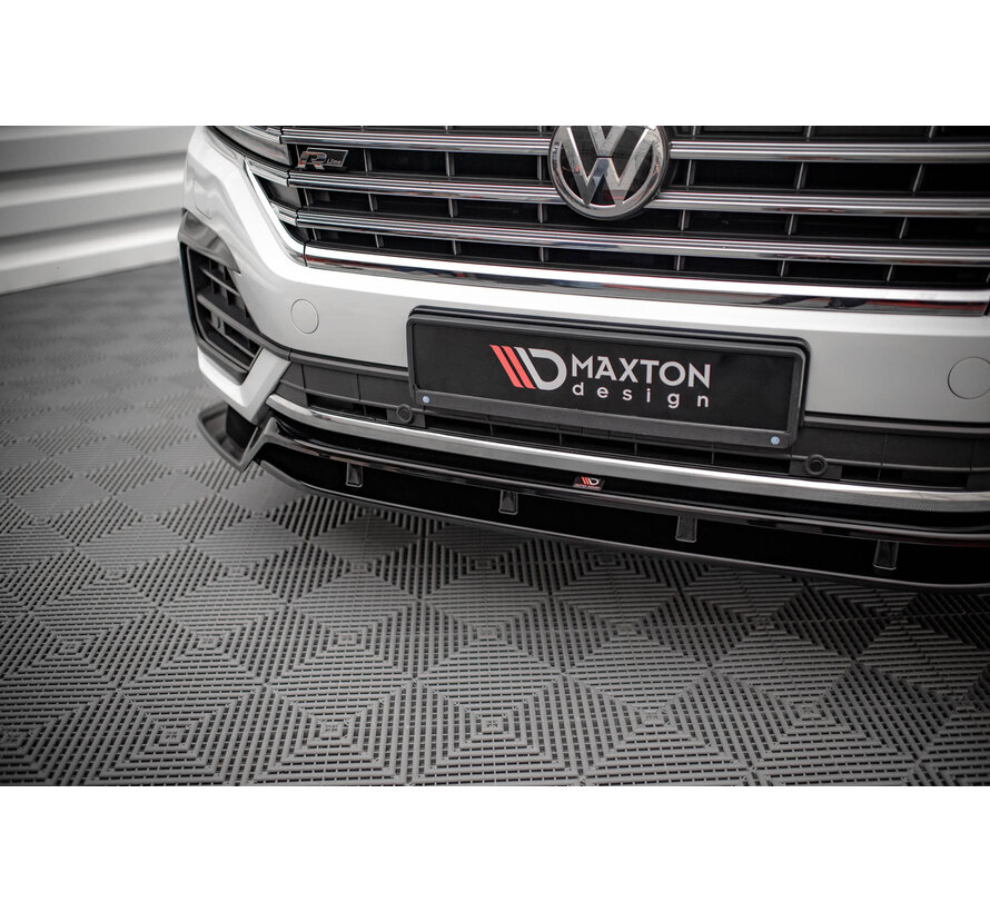 Maxton Design Front Splitter Volkswagen Touareg R-Line Mk3