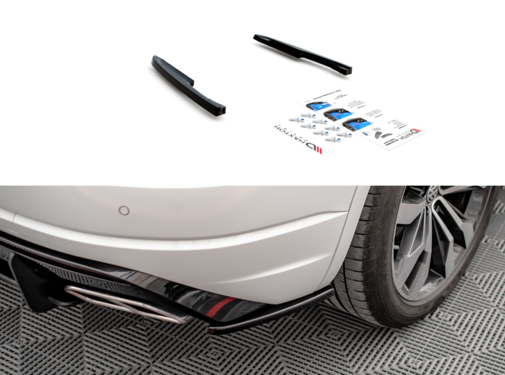 Maxton Design Maxton Design Rear Side Splitters Volkswagen Touareg R-line Mk3