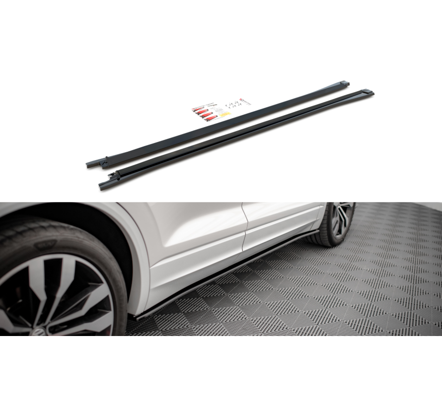 Maxton Design Side Skirts Diffusers Volkswagen Touareg R-line Mk3