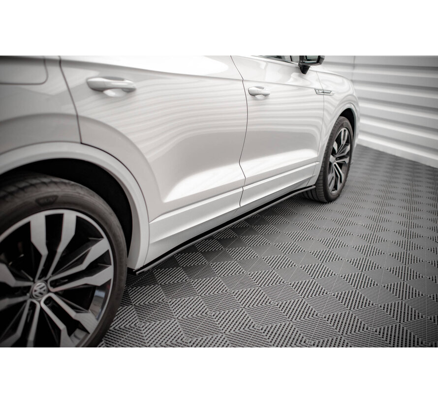 Maxton Design Side Skirts Diffusers Volkswagen Touareg R-line Mk3