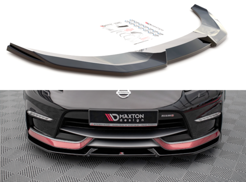 Maxton Design Maxton Design Front Splitter V.2 Nissan 370Z Nismo Facelift