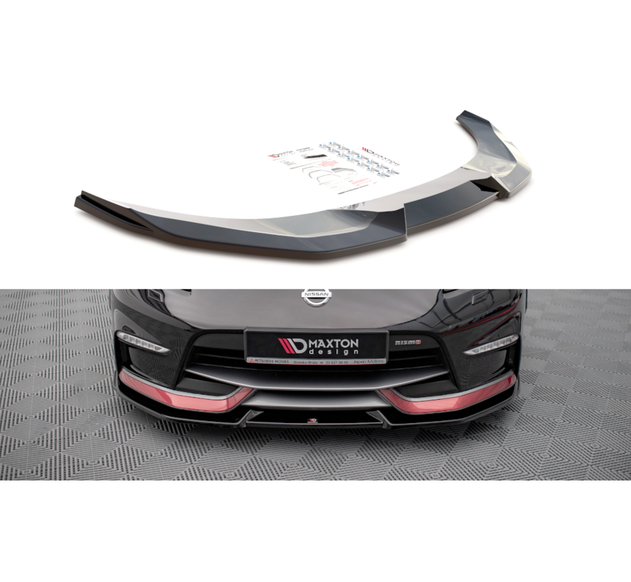 Maxton Design Front Splitter V.2 Nissan 370Z Nismo Facelift