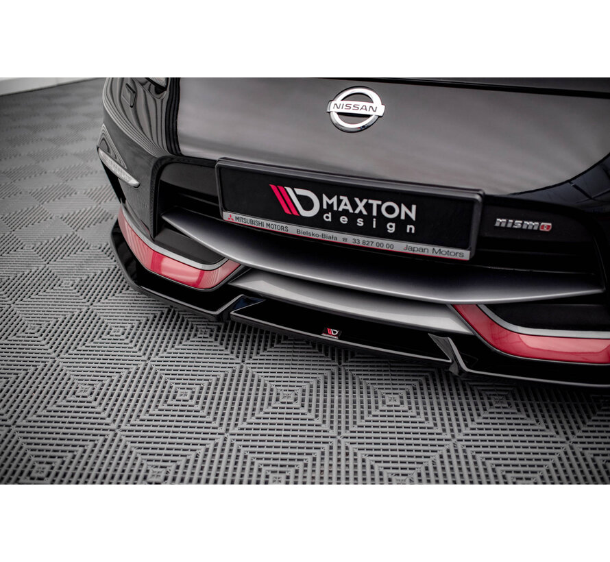 Maxton Design Front Splitter V.2 Nissan 370Z Nismo Facelift