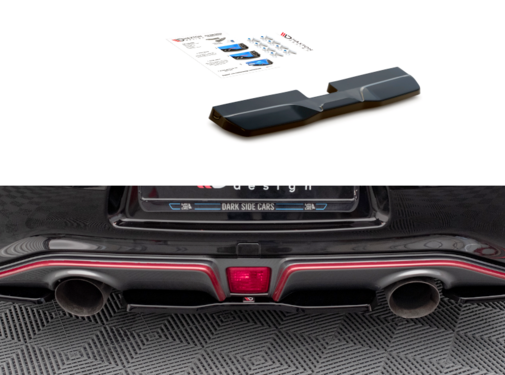 Maxton Design Maxton Design Central Rear Splitter for Nissan 370Z Nismo Facelift