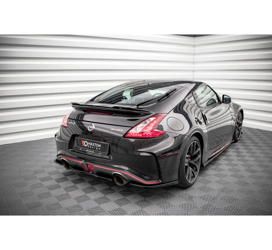 Maxton Design Central Rear Splitter for Nissan 370Z Nismo Facelift