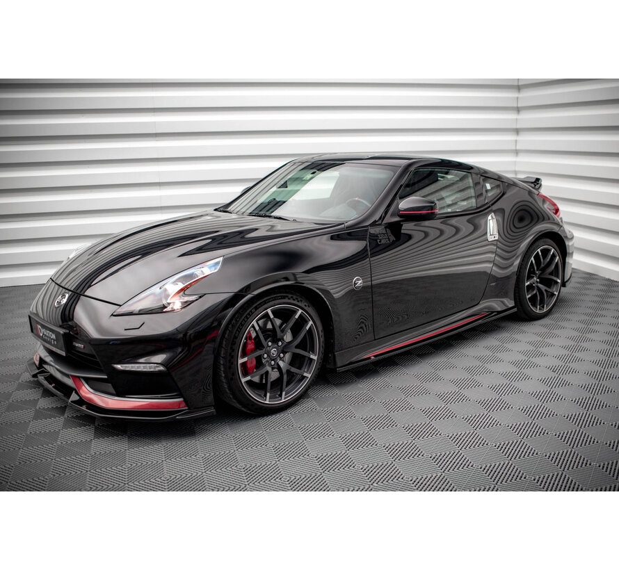 Maxton Design Side Skirts Diffusers V.2 Nissan 370Z Nismo Facelift