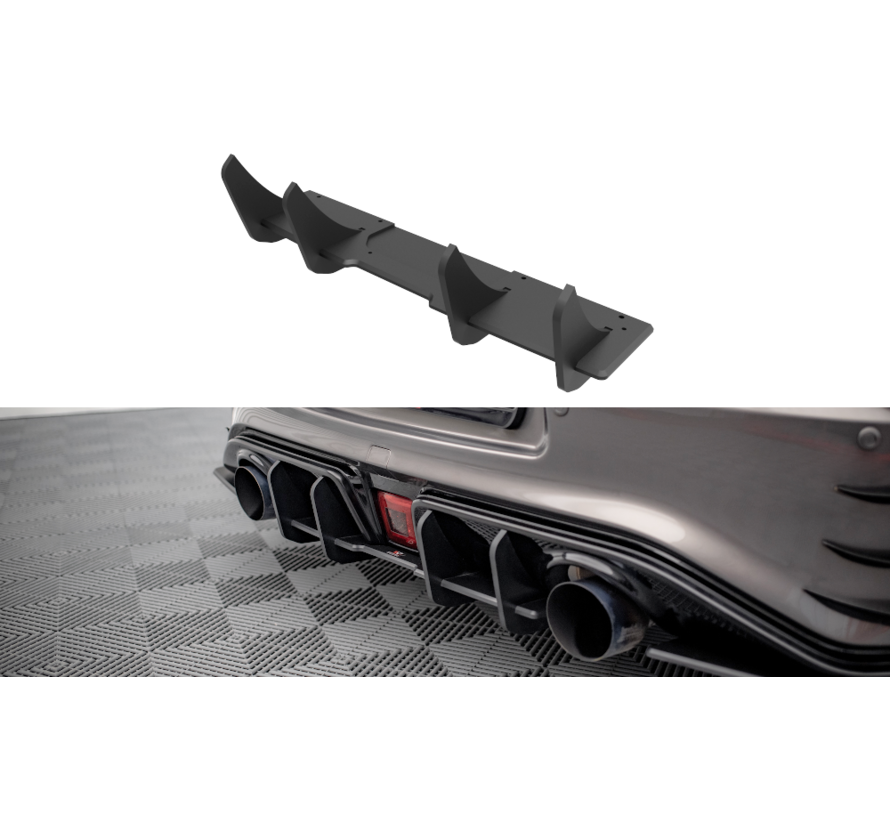 Maxton Design Street Pro Rear Diffuser Nissan 370Z Nismo Facelift