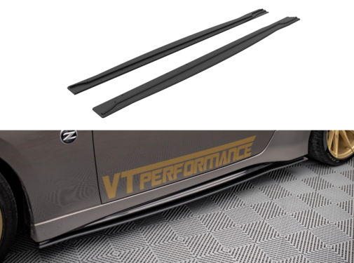 Maxton Design Maxton Design Street Pro Side Skirts Diffusers Nissan 370Z Nismo Facelift