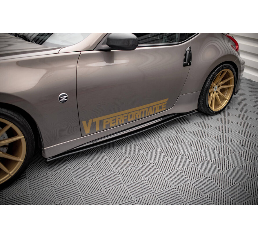 Maxton Design Street Pro Side Skirts Diffusers Nissan 370Z Nismo Facelift