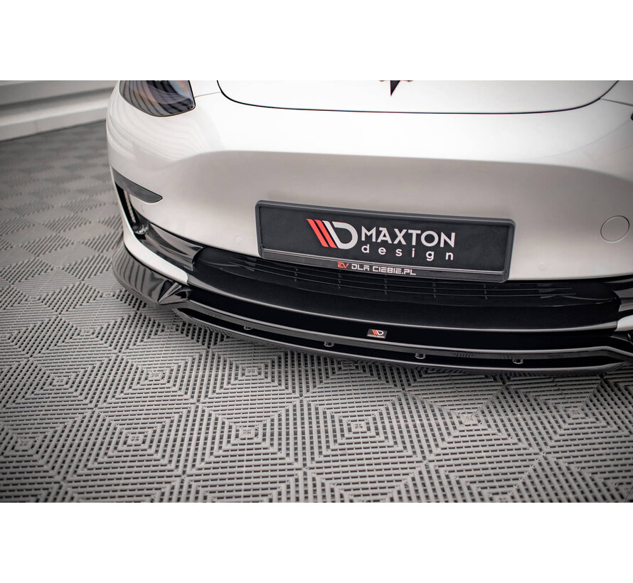 Maxton Design Front Splitter V.3 Tesla Model 3