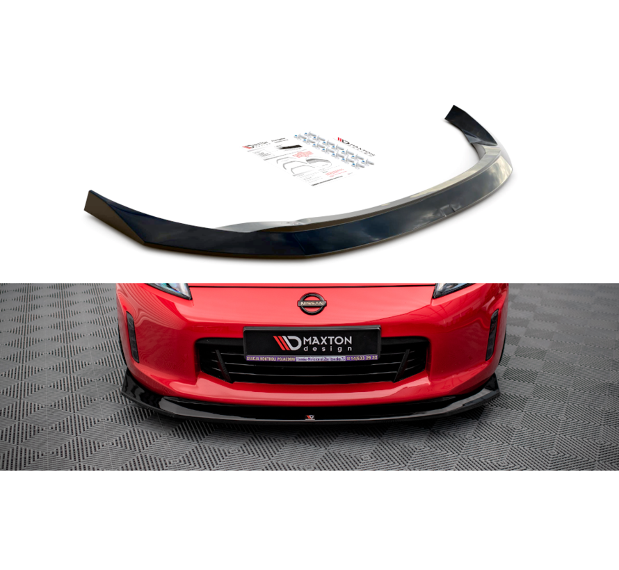 Maxton Design Front Splitter V.1 Nissan 370Z Facelift