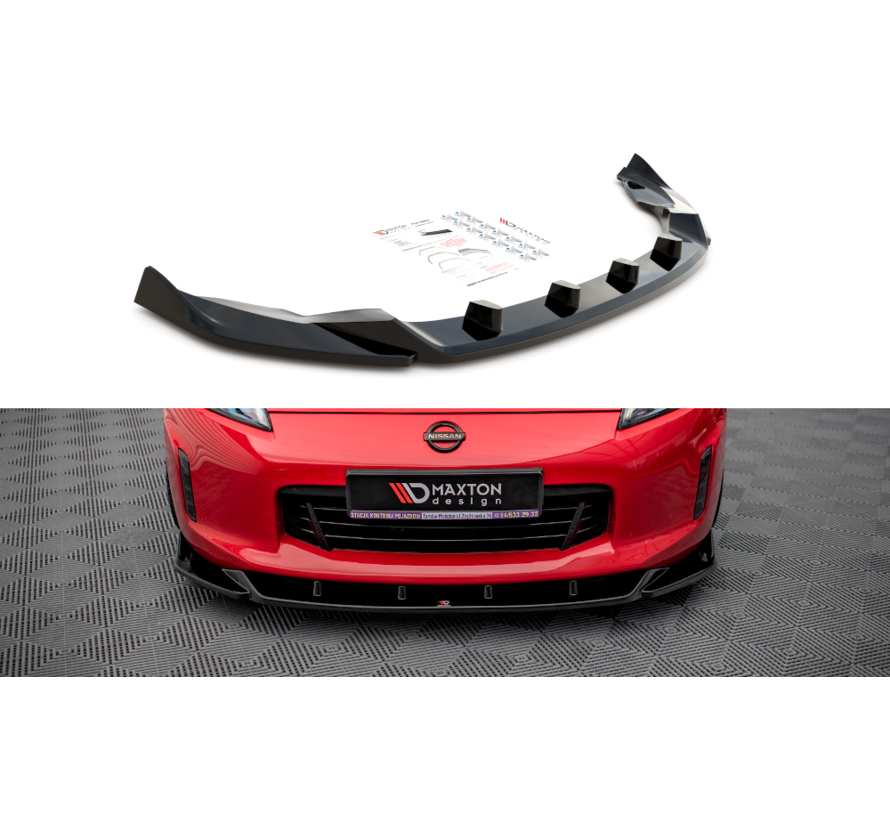 Maxton Design Front Splitter V.2 Nissan 370Z Facelift