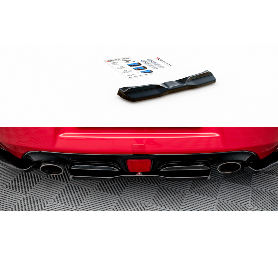 Maxton Design Central Rear Splitter V.2 for Nissan 370Z