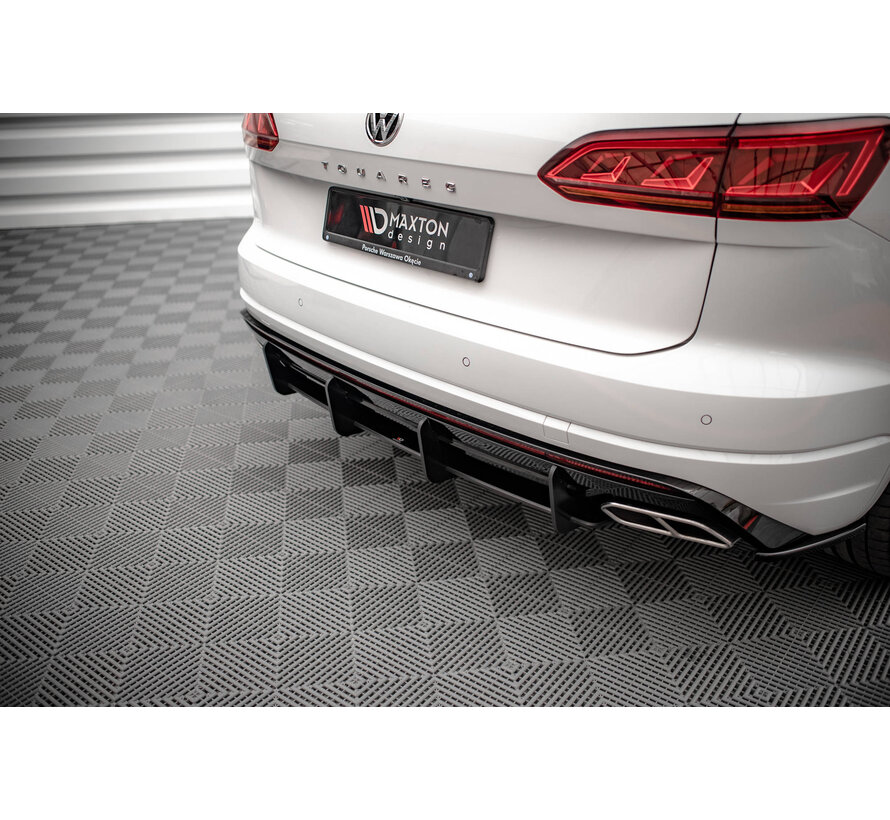 Maxton Design Street Pro Rear Diffuser Volkswagen Touareg R-Line Mk3