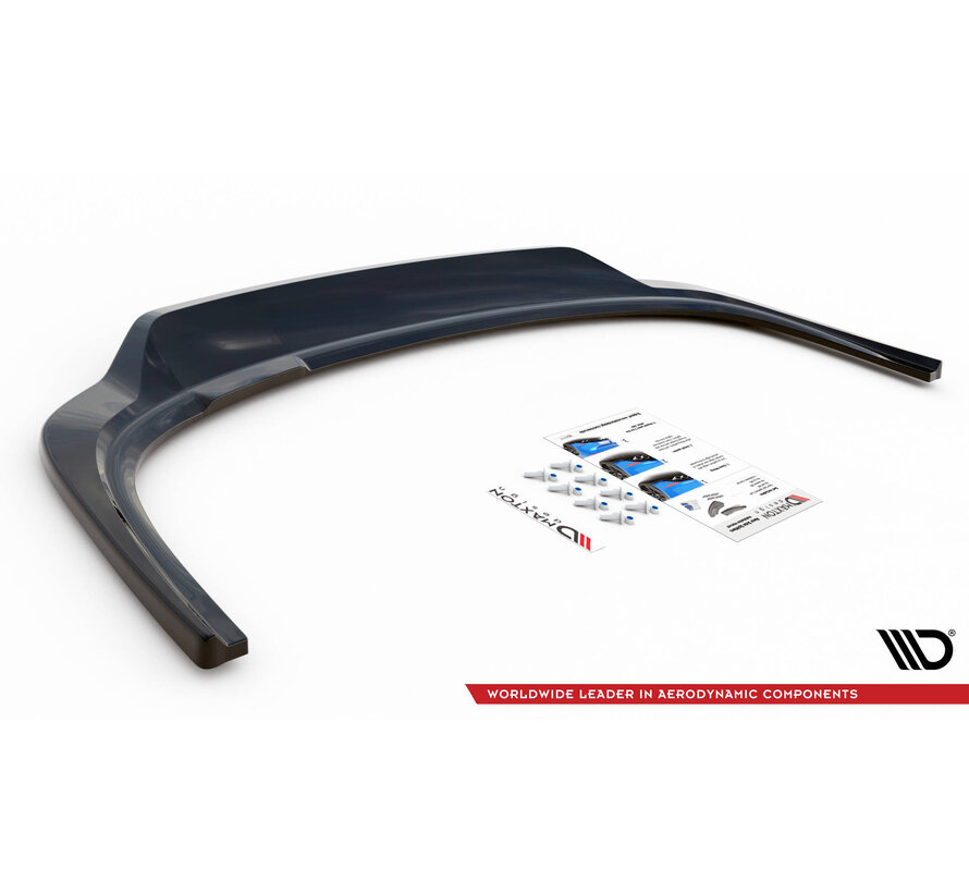 Maxton Design Central Rear Splitter (with vertical bars) Skoda Fabia Combi Mk3