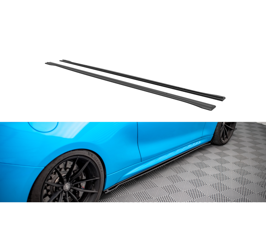 Maxton Design Street Pro Side Skirts Diffusers BMW M2 F87