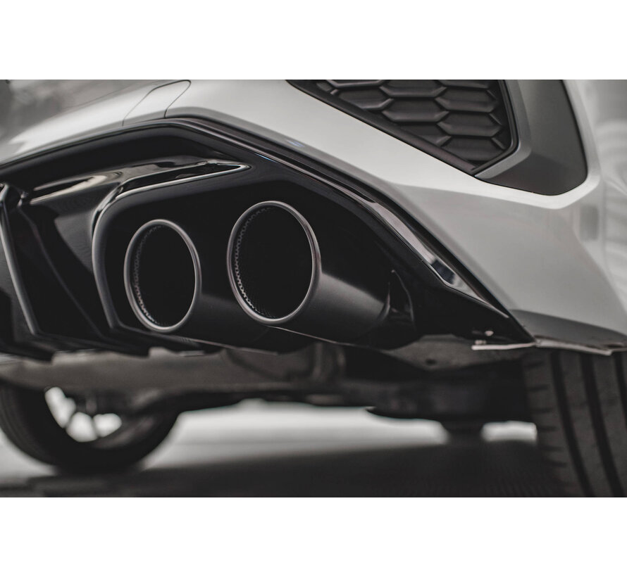 Maxton Design Rear Valance + Exhaust Ends Imitation Audi A3 S-Line Sportback 8Y