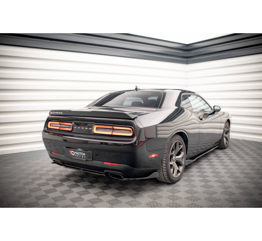 Maxton Design Rear Side Splitters Dodge Challenger RT Mk3 Facelift