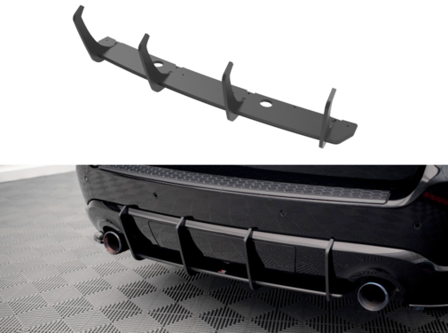 Maxton Design Maxton Design Street Pro Rear Diffuser V.2 Dodge Durango RT Mk3