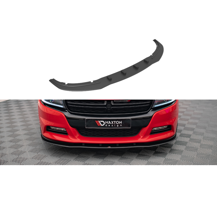 Maxton Design Street Pro Front Splitter Dodge Charger RT Mk7 Facelift